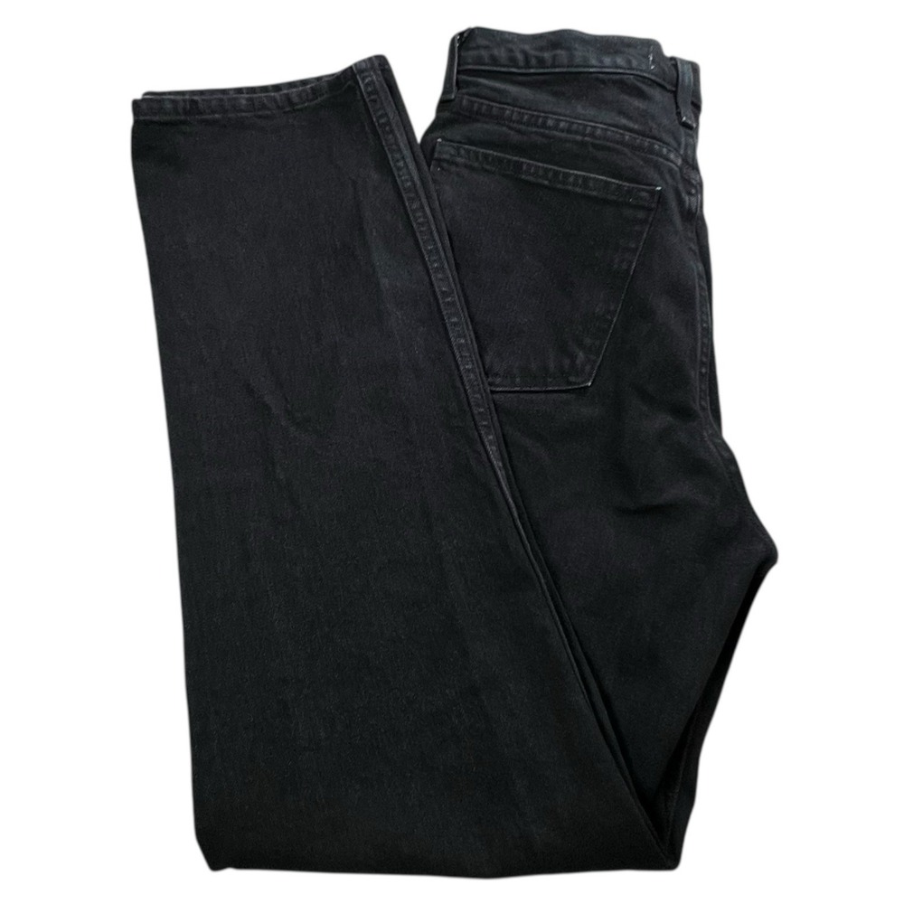 Abercrombie & Fitch Womens 8 Black The 90's Straight Ultra High Rise Jeans